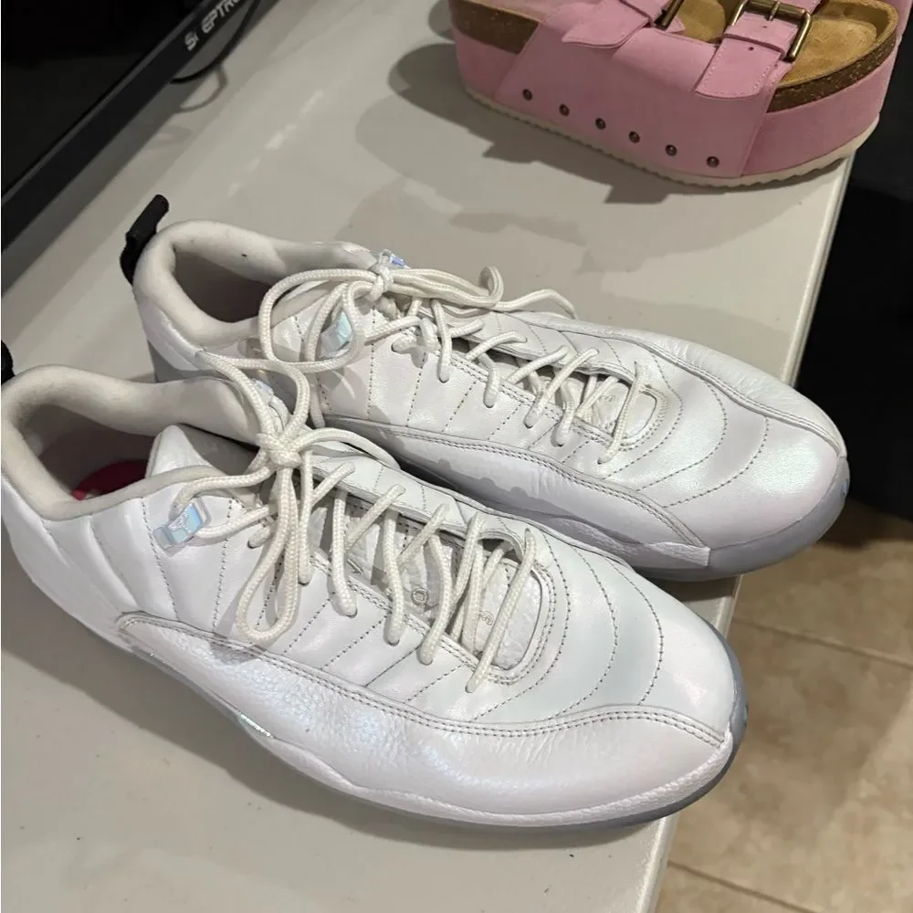 Air Jordan 12 Retro Low Easter Sneakers White size 11